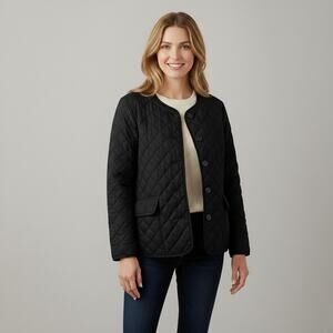 J.Crew Quilted Lightweight Lady Jacket in Huntington Green Size 2 LIKE NEW